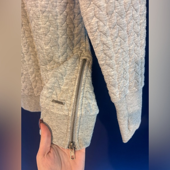 MONDETTA zipper crew neck xs - Picture 3 of 4